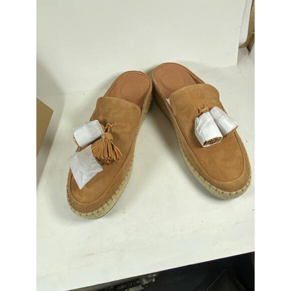 Kenneth Cole Gentle Souls Rory Leather Espadrilles Brown BRAND NEW Women's 9M - Picture 12 of 12